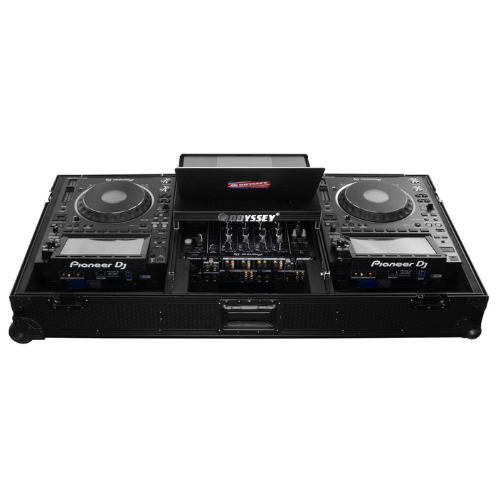 Odyssey Industrial 12-Inch Mixers and Two Pioneer CDJ-3000 Board Case