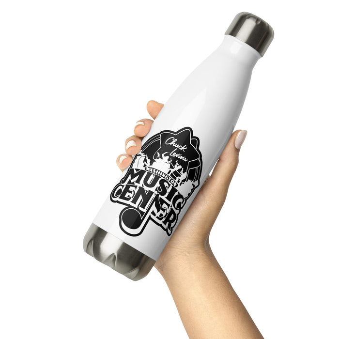 Chuck Levin's Vintage Logo Stainless Steel Water Bottle